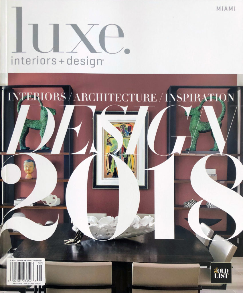 Luxe Interiors + Design Gold List 2018